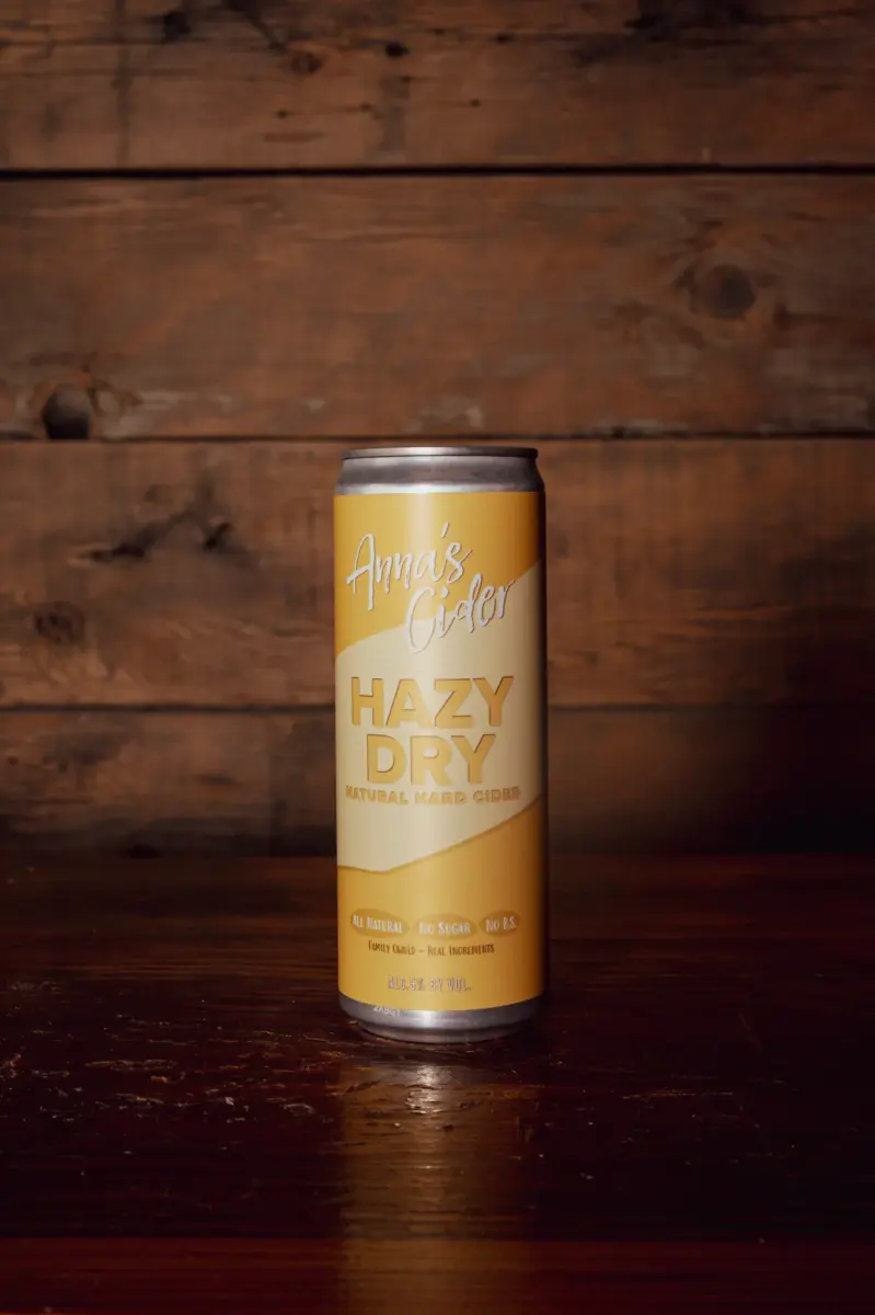 Hazy Dry Cider - Anna's Cider